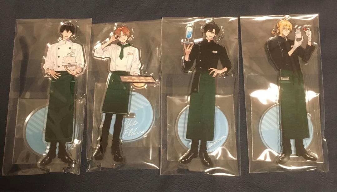 鯛代くん、君ってやつは。　コラボカフェ　アクリルスタンド　全種4種セット
