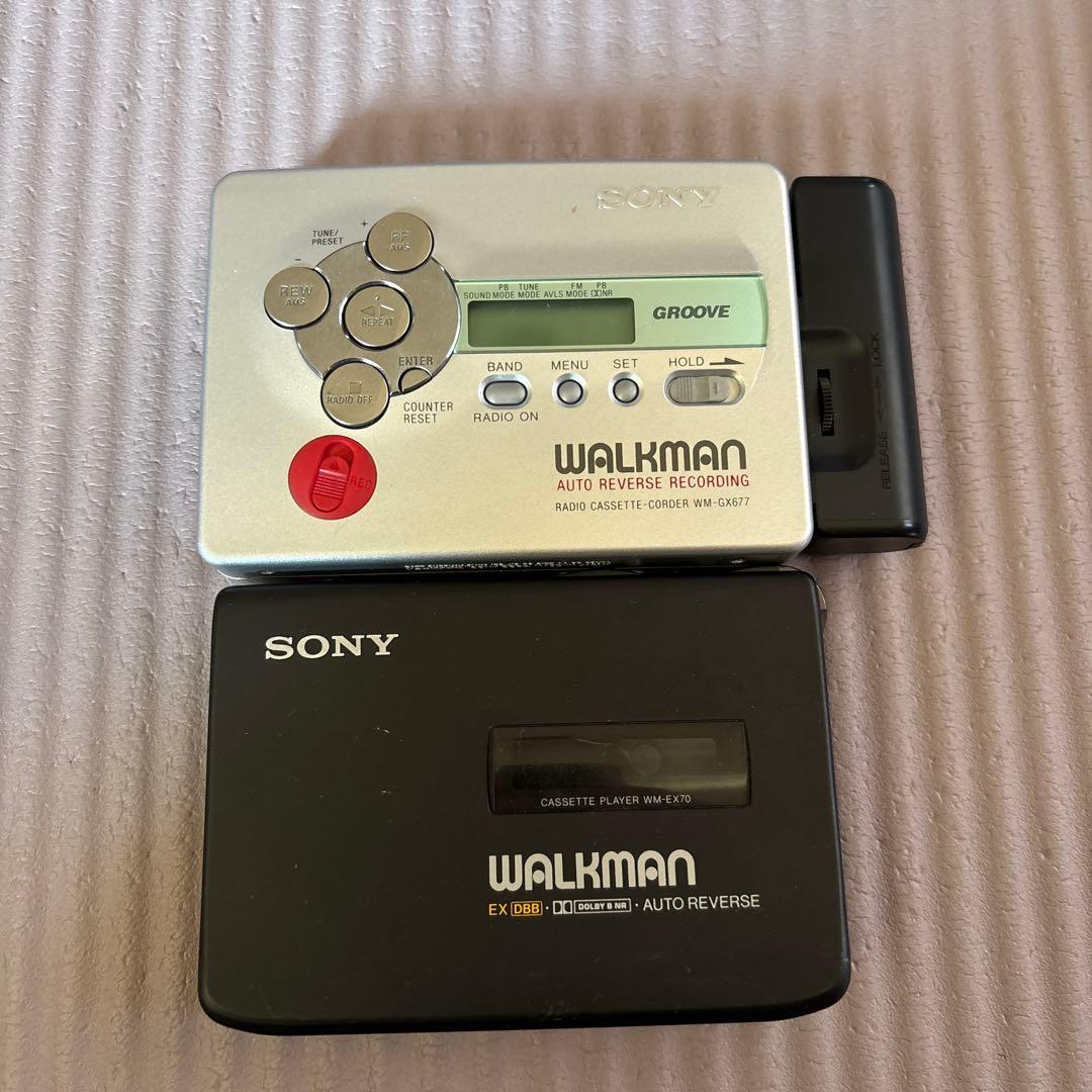 SONY その他ポータブルカセットプレーヤーセット まとめ売りジャンク　全10点