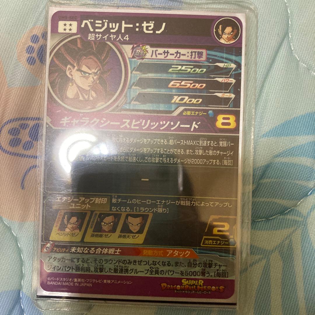 孫悟飯:少年期UGM1-SEC3 ベジットBM5-ASEC