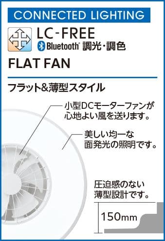 【新品同様】OL291438BR シーリングファン ホワイト