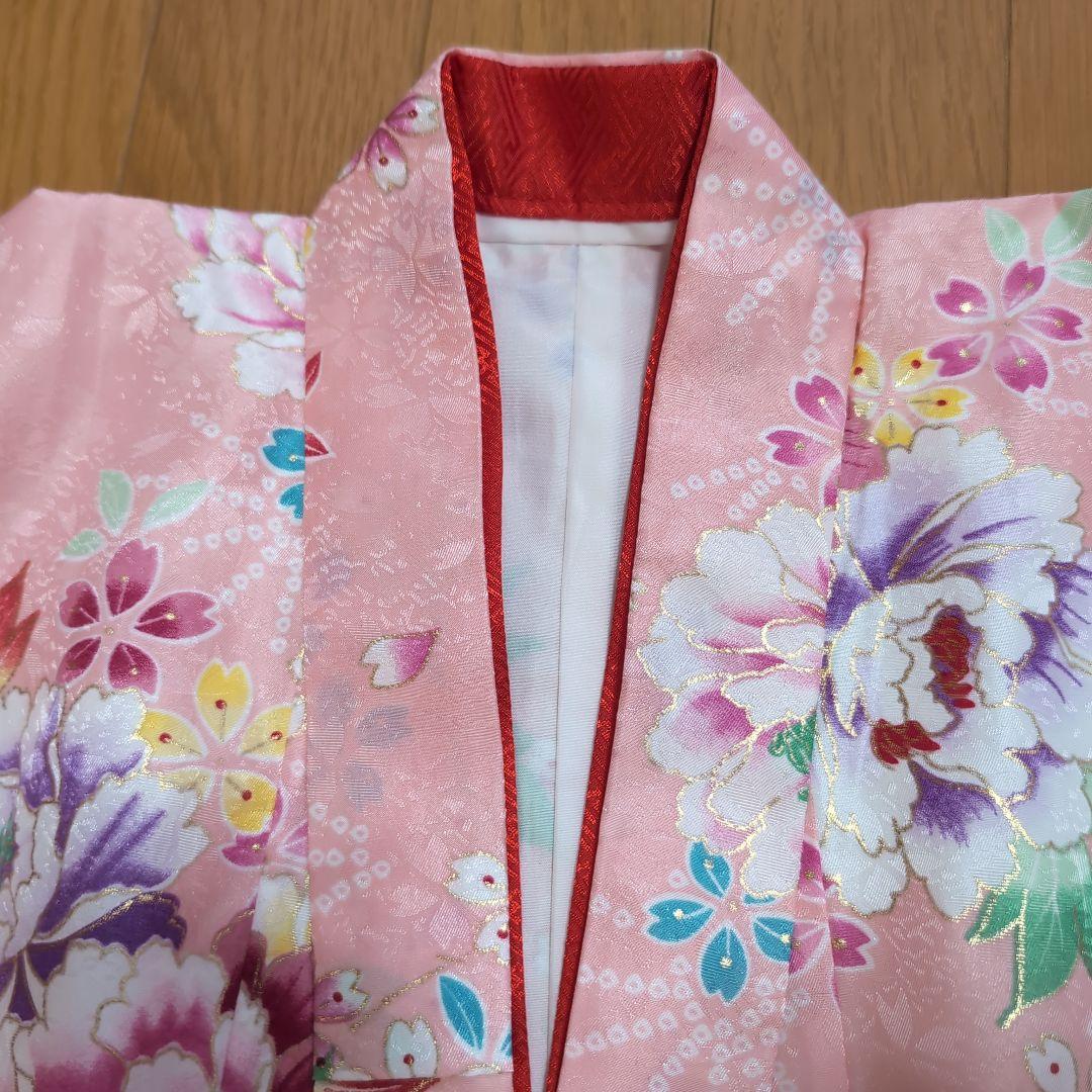 七五三 7歳 女の子 着物セット ピンク花柄