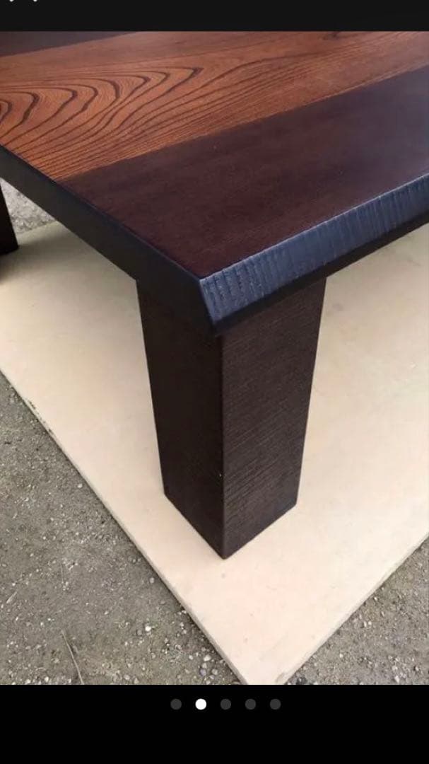 こたつケヤキ折りたたみ脚120日本製・ヒーター付き