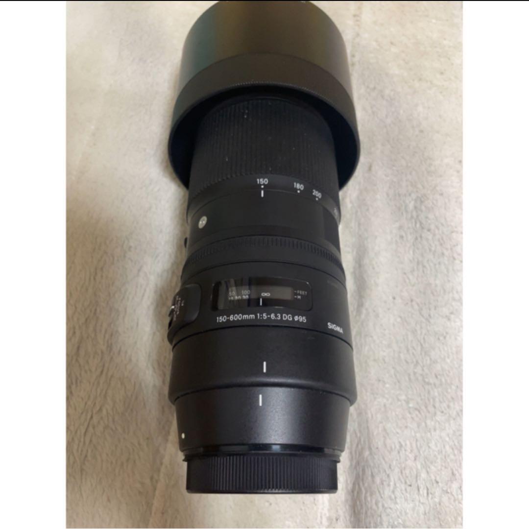 レンズ(ズーム) Sigma 150-600mm f/5-6.3 DG OS HSM