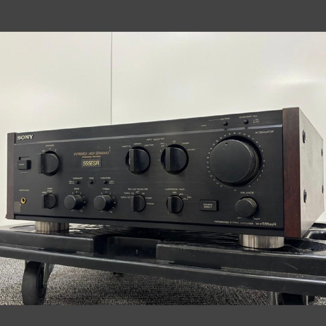 【美品】SONY TA-F555ESR ソニー プリメインアンプ