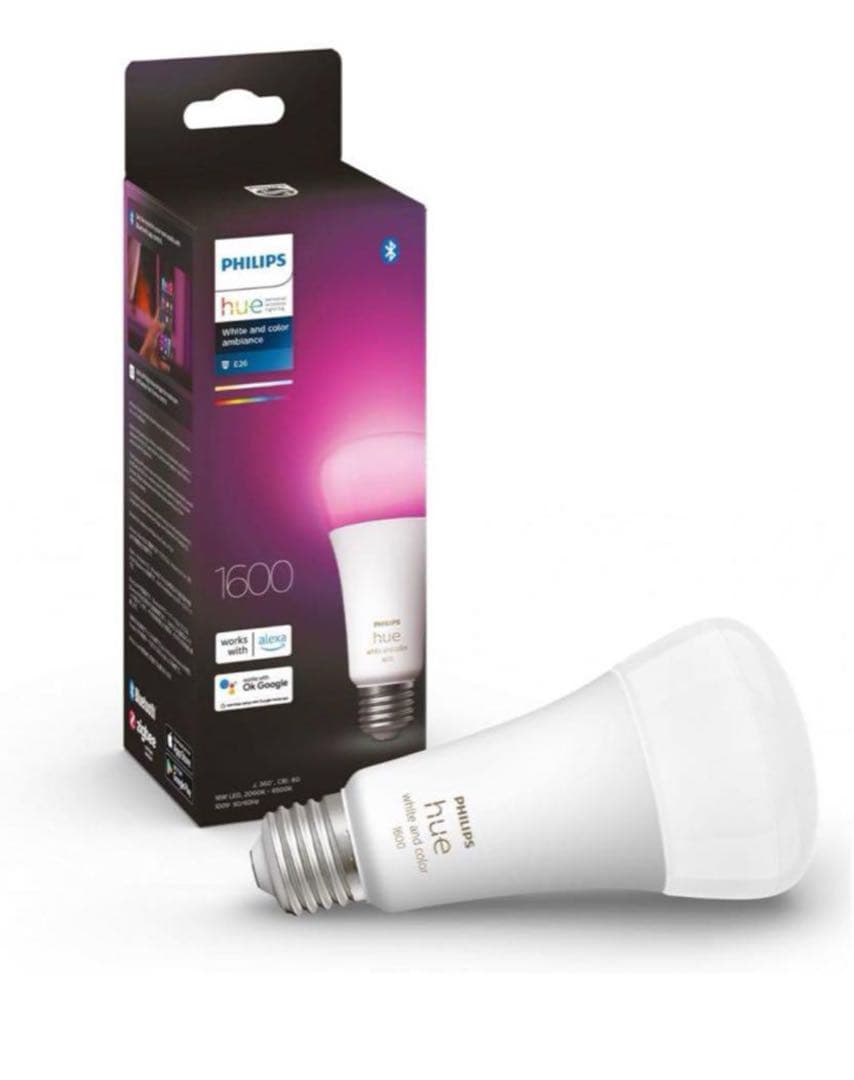 Philips Hue LED電球 1600ルーメン x 4つ