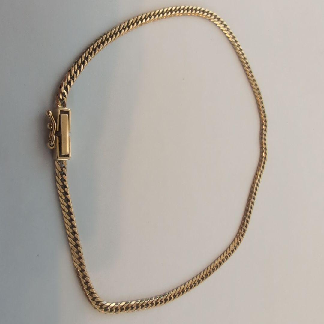 18金 喜平 6面ダブル　アンクレット 23cm