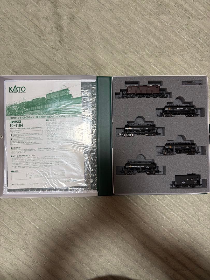 KATO 10-1184 ED19+タキ10600セメント輸送列車 6両セット