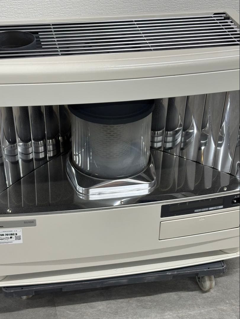 ★サンポット 半密閉式煙突ストーブ KSH-7011RC B 2022年