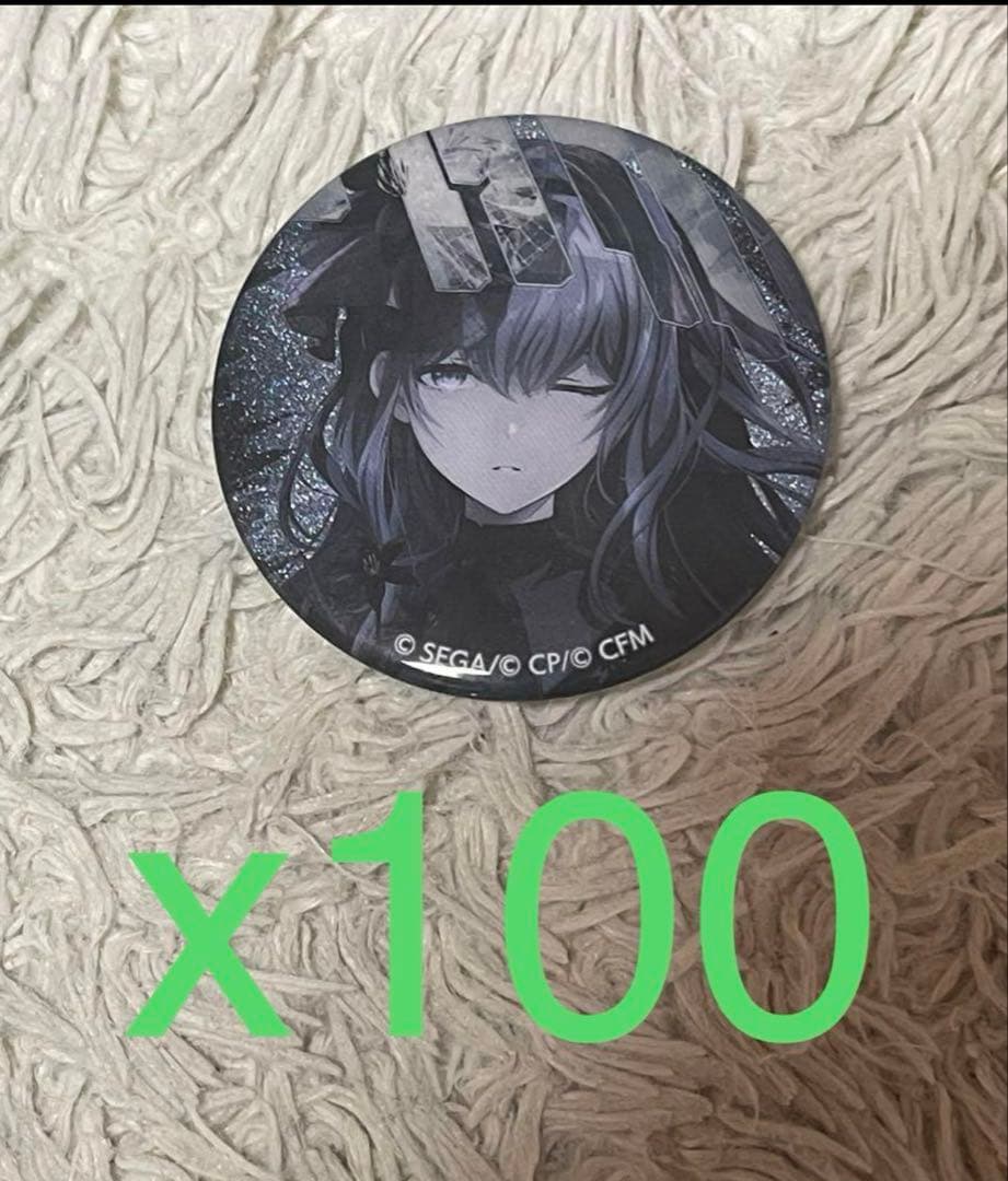 プロセカ 朝比奈まふゆ 5B グリッター缶バッジ　100個セット