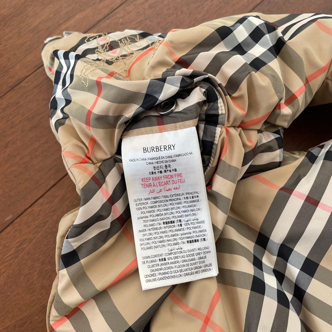 BURBERRYバーバリーリバーシブルダウンベスト