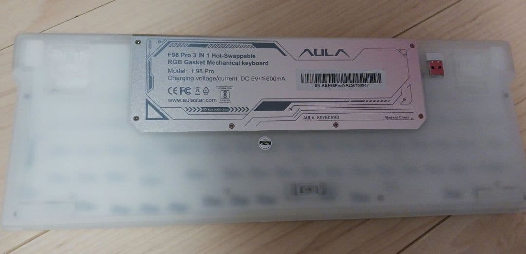 OUSEITECH F98pro ゲーミングキーボード