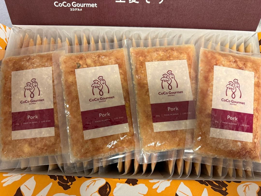 クール冷凍便 着払い CoCo Gourmet ココグルメ 60袋 ポーク