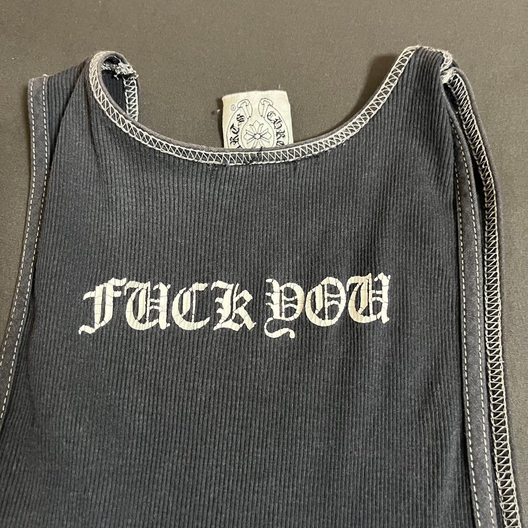 クロムハーツ Chrome Hearts タンクトップ ブラック オールド ロゴ