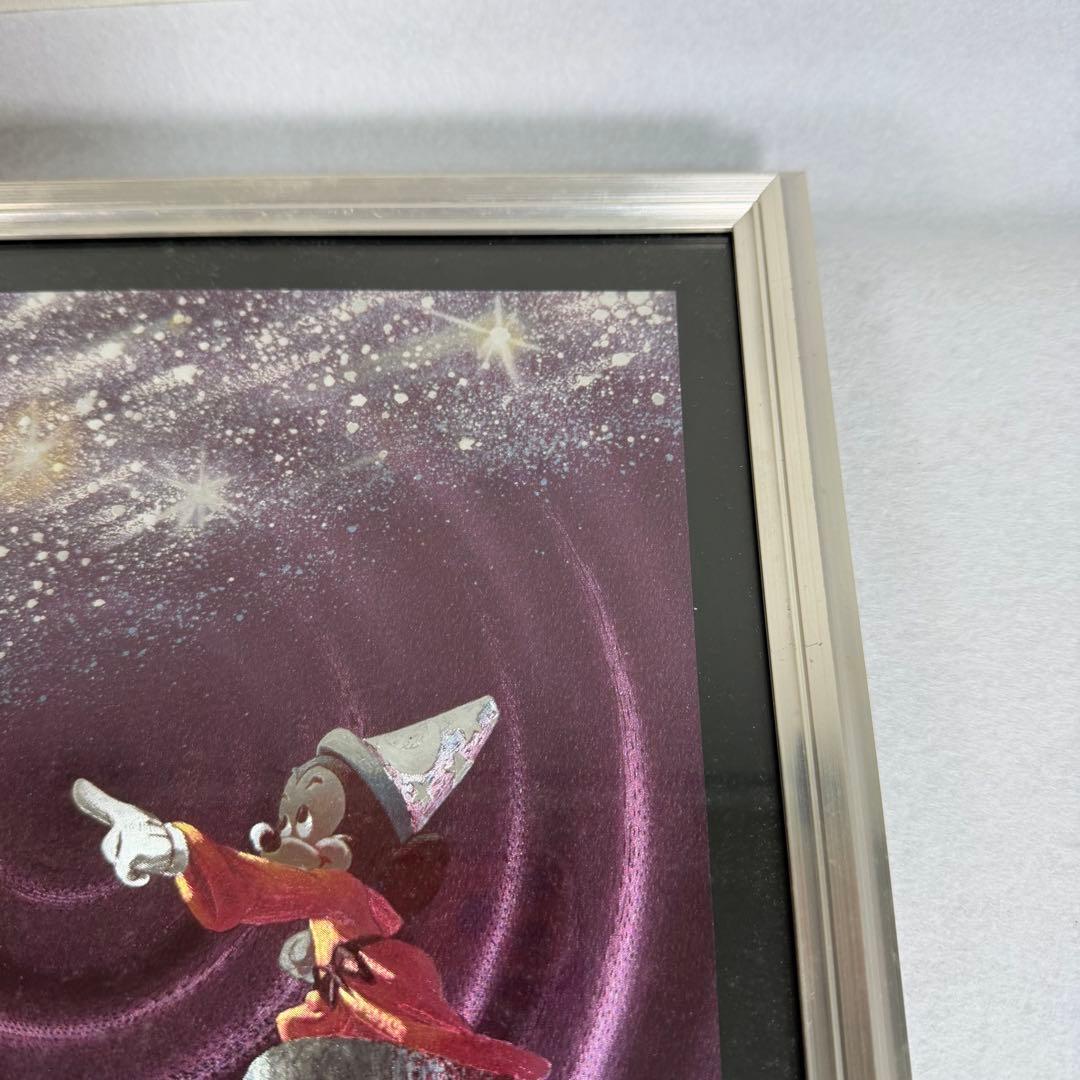 ミッキー　ディズニー　DUFEX PRINTSエッチングアート　魔法使いの弟子