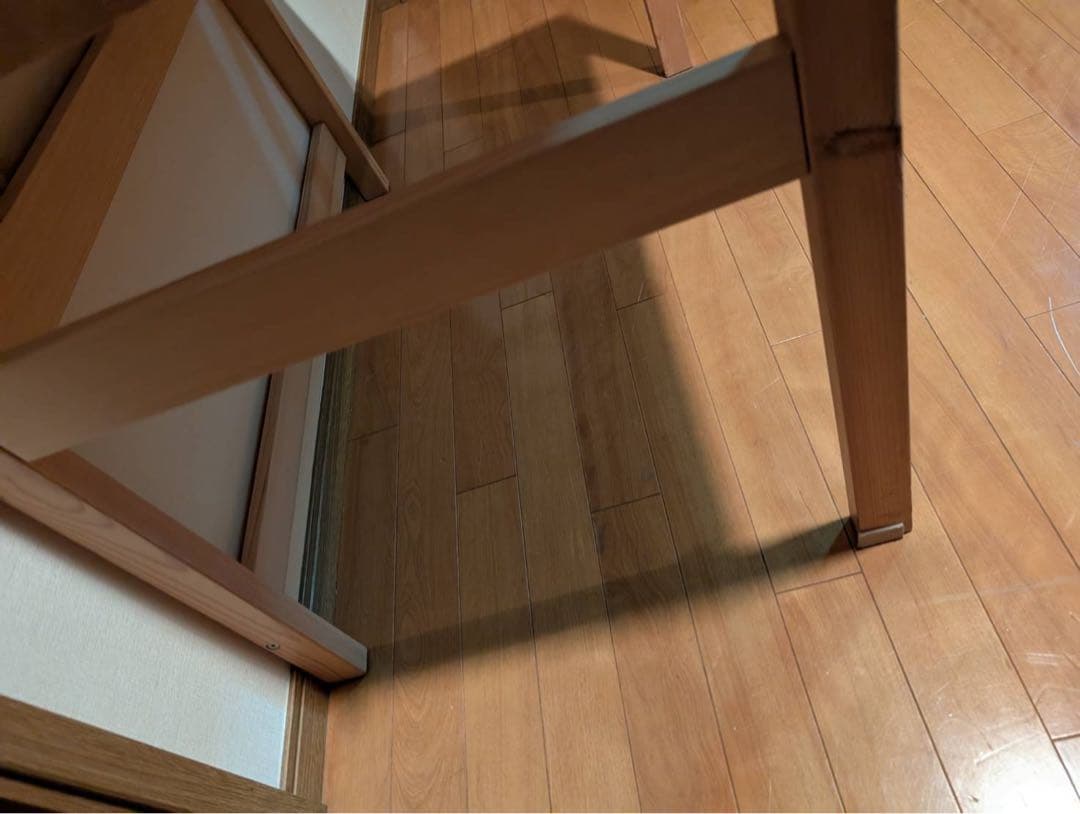 【送料込】無印良品 Muji パイン材 デスク 机 木製家具 学習机 収納