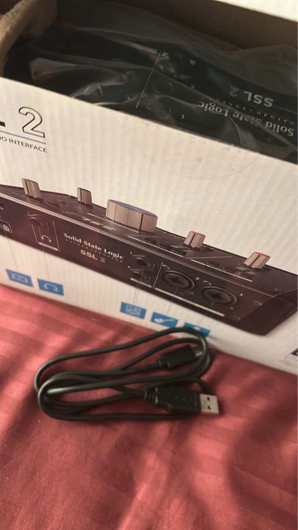 Solid State Logic SSL2オーディオインターフェース