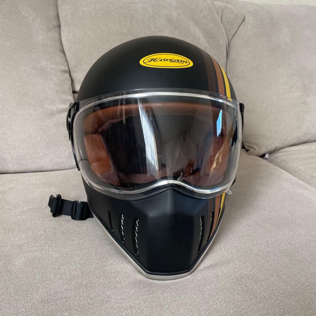 Horizon ホライゾン フルフェイス ヘルメット Mサイズ インカム付き