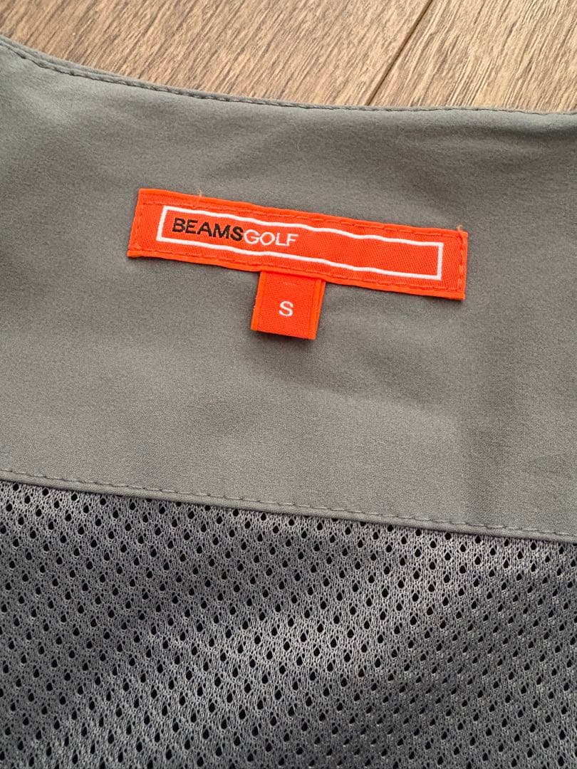 BEAMSGOLF ノーカラー ブルゾン S