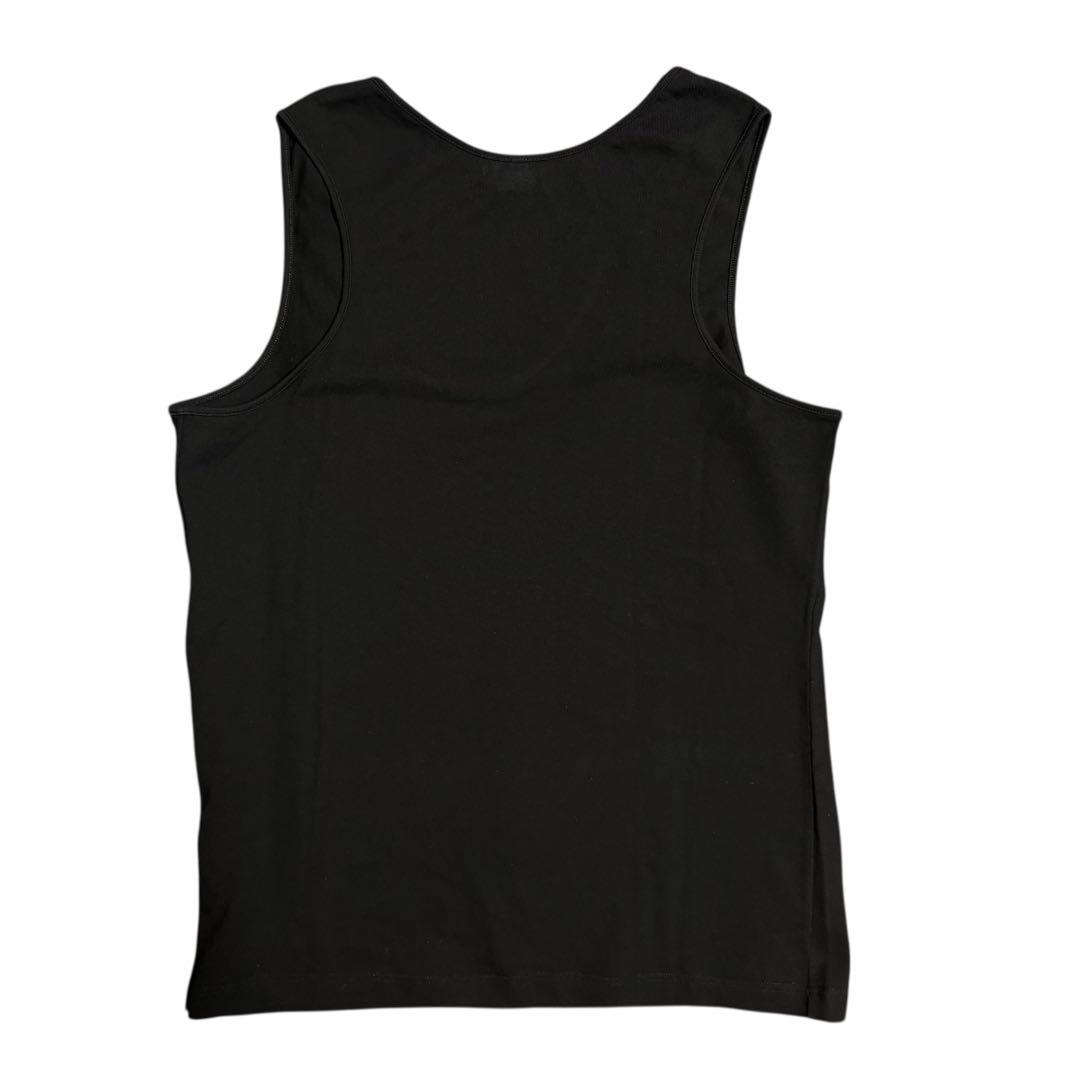 エルメス HERMES タンクトップ カットソー ノースリーブ ブラック