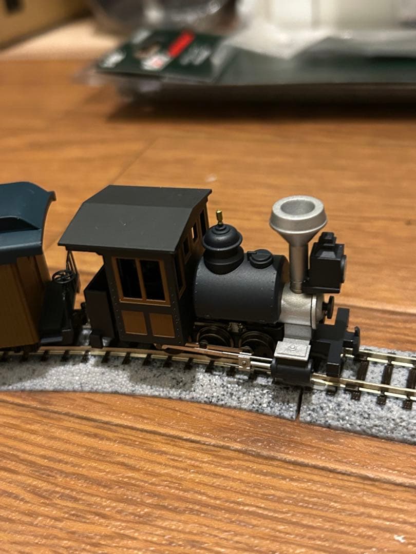 ミニトレインズ　Nゲージ 蒸気機関車&客車2両