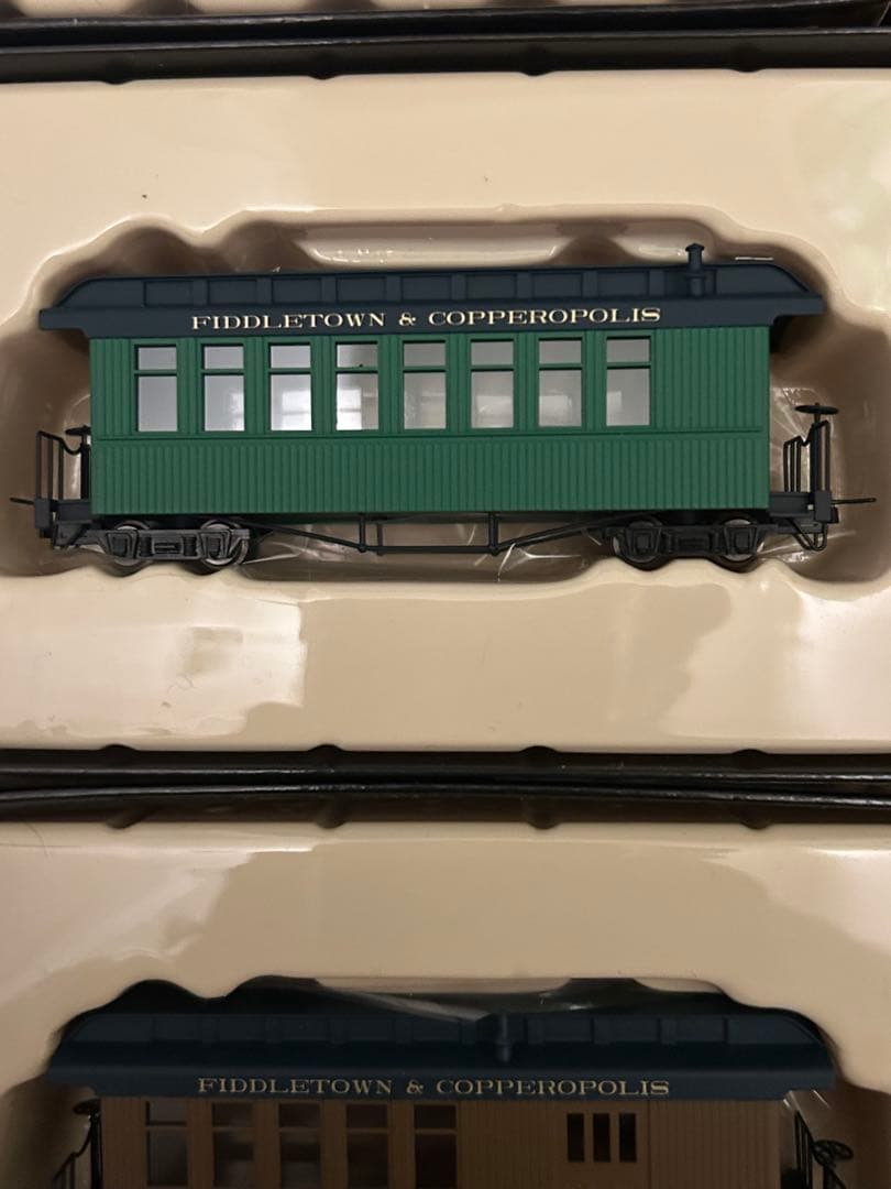 ミニトレインズ　Nゲージ 蒸気機関車&客車2両