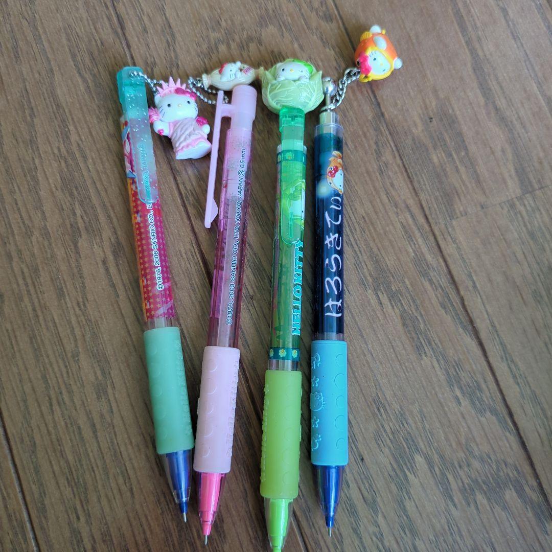 ご当地キティ　ハローキティ シャープペンシル　１０本セット　平成レトロ