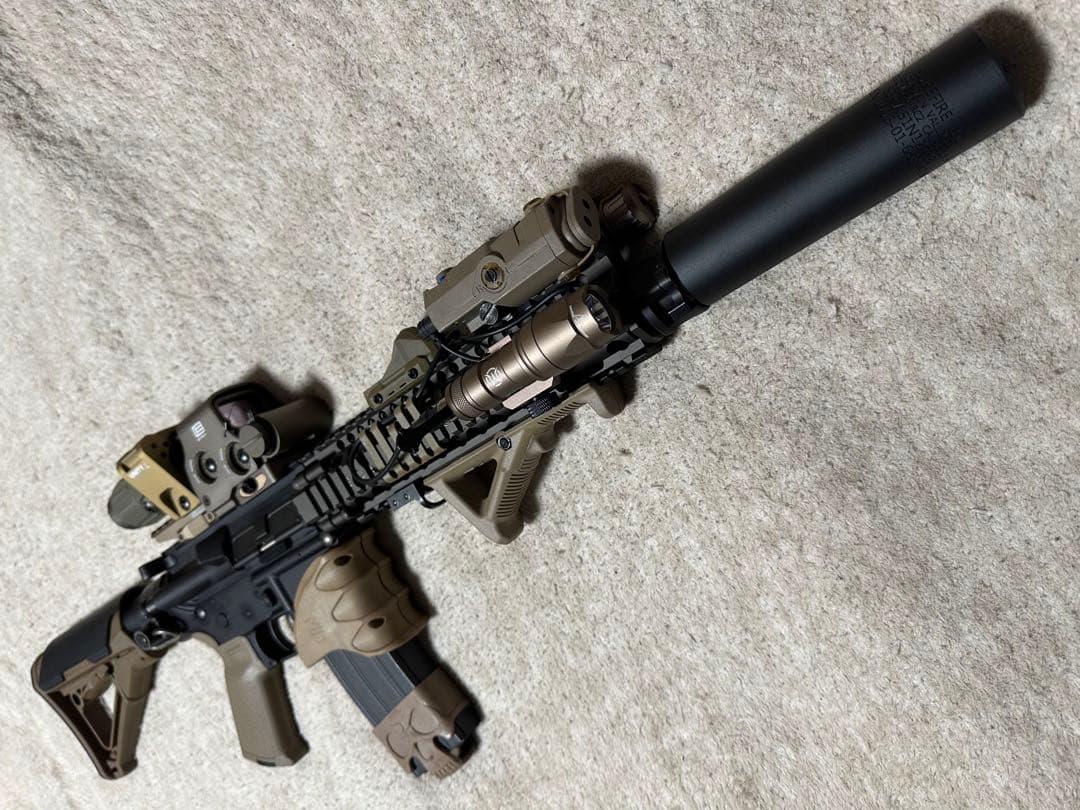 東京マルイ mk18 mod.1 ガスブローバック カスタム付 属品多数