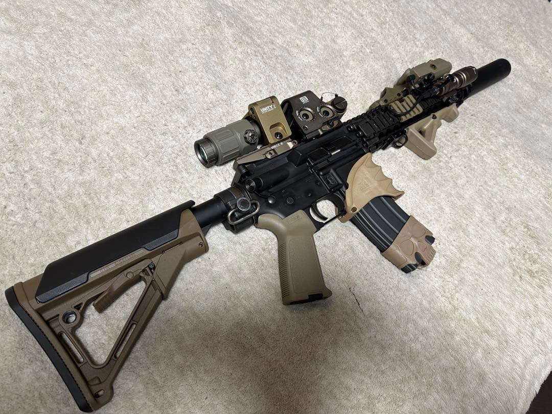 東京マルイ mk18 mod.1 ガスブローバック カスタム付 属品多数