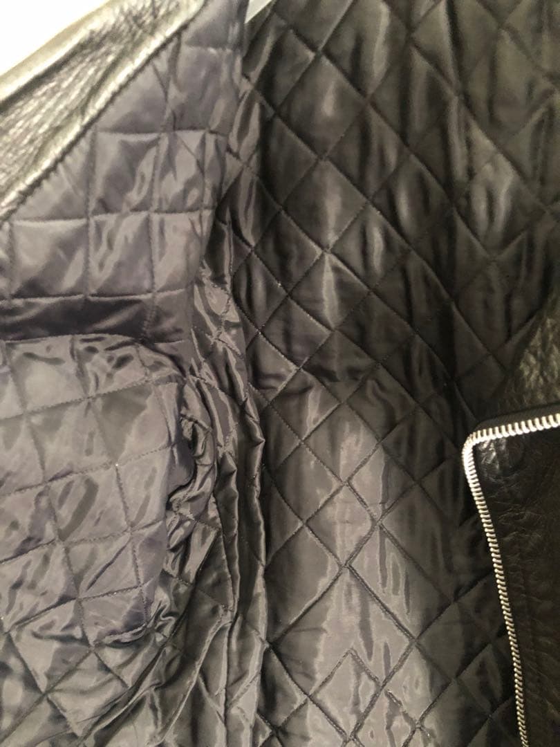 80s ヴィンテージレザーライダースジャケット uk ロンジャン