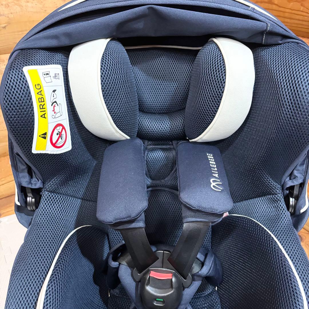 【極美品】AILEBEBE クルット5iグランス ISOFIX チャイルドシート