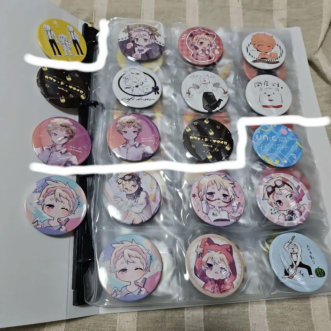 歌い手 un:c 缶バ　纏め売り