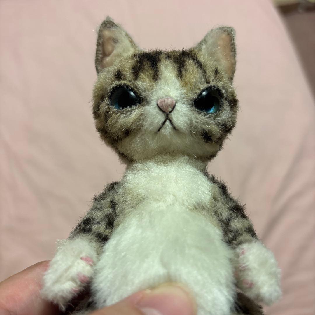 ハンドメイド　ぬいぐるみ　Re'BEAR ねこ