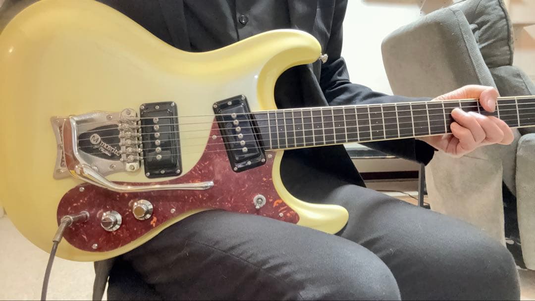 ■美品！モズライト ベンチャーズモデル 国産黒雲製　演奏動画あり！