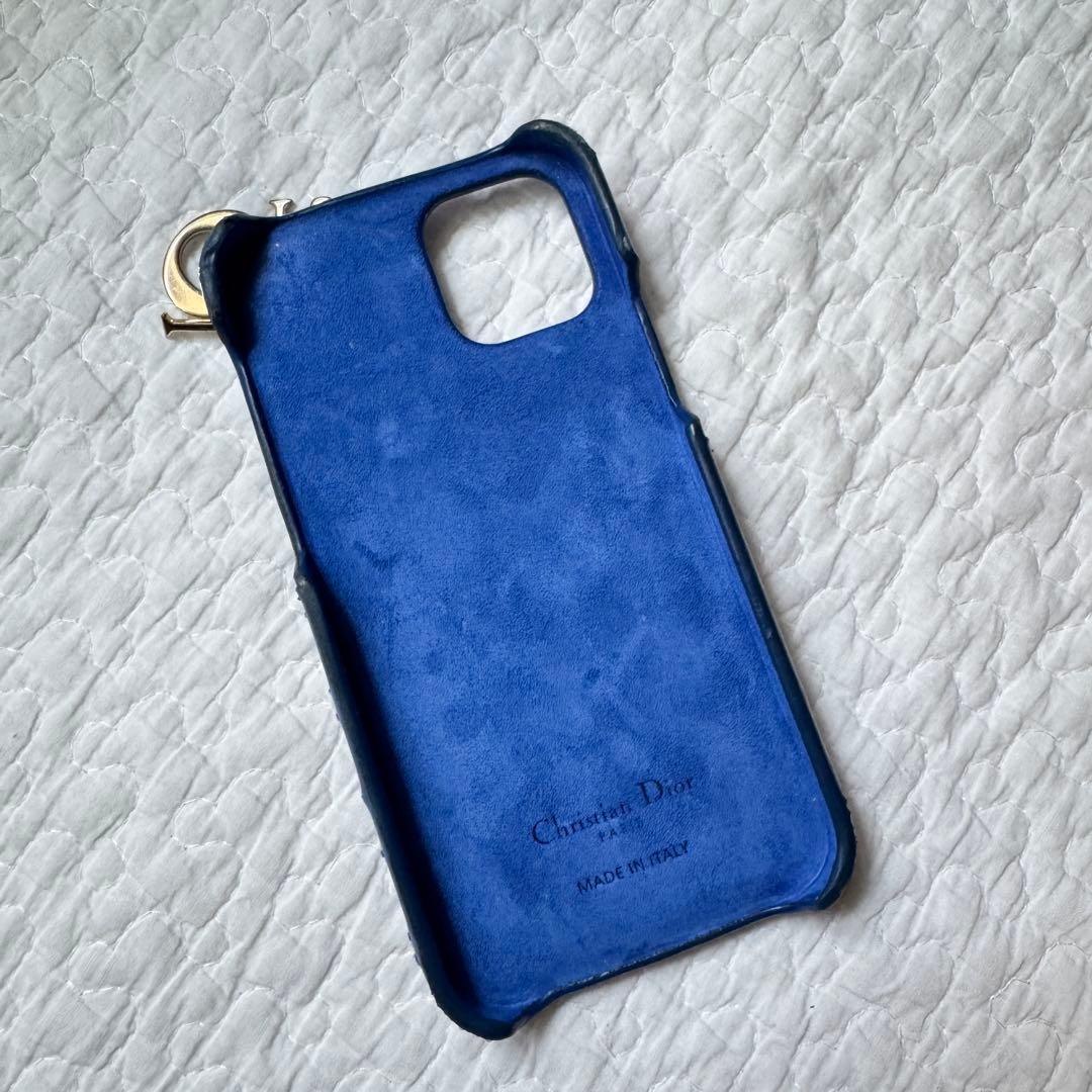 美品 ディオール Lady Dior iPhone 12＆12Proケース