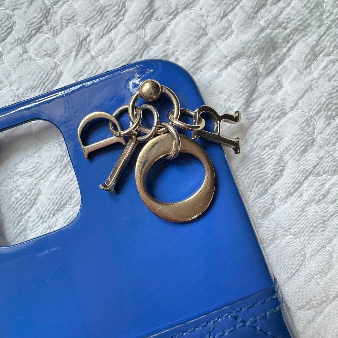 美品 ディオール Lady Dior iPhone 12＆12Proケース