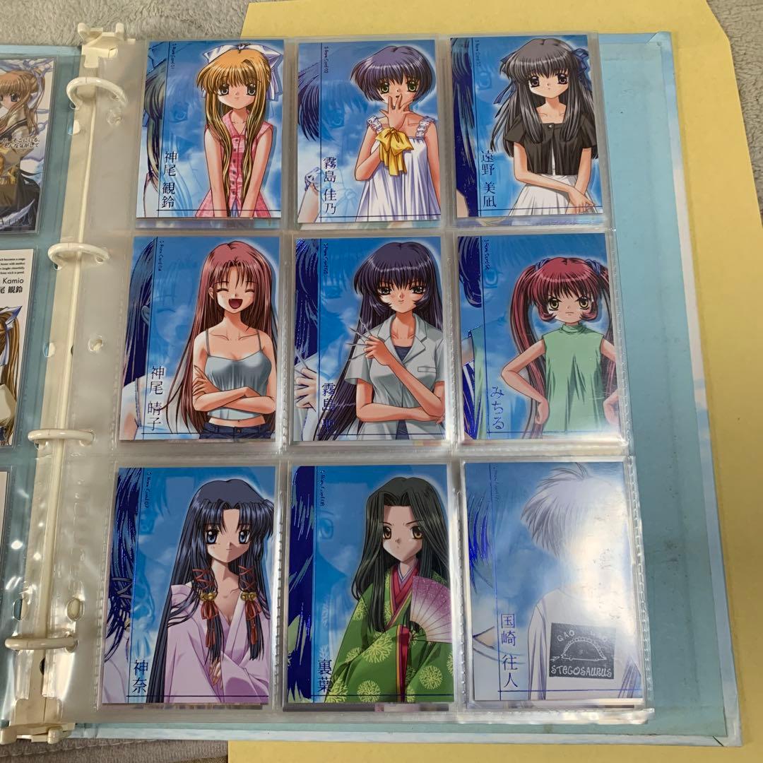 AIR key トレーディング　カード　トレカ　ブロッコリー　フルコンプ　初版