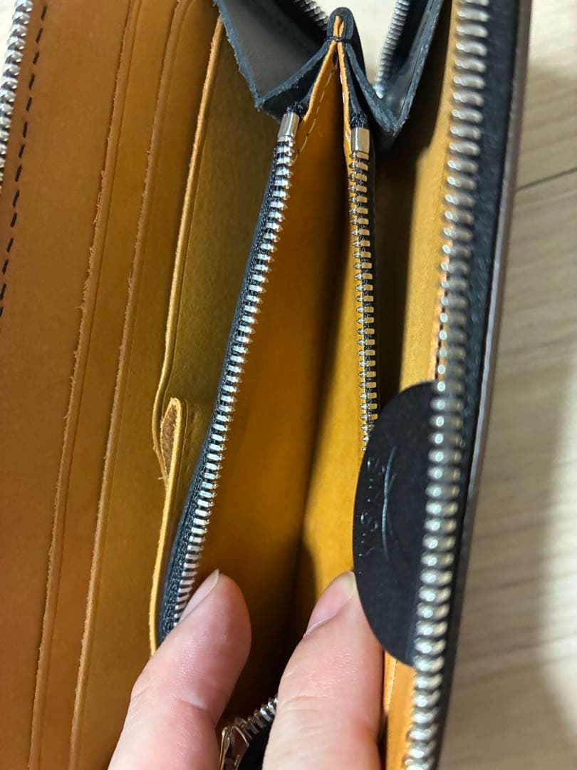 新進工房　極小長財布　バタール