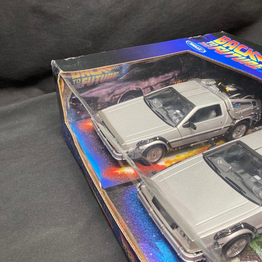 【新品未開封】バックトゥザフューチャー デロリアン タイムマシーン トリロジー