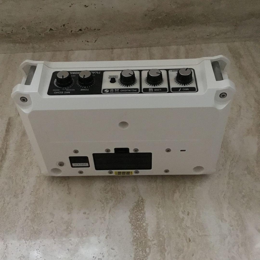 Roland Mobile BA ホワイト ポータブルスピーカー