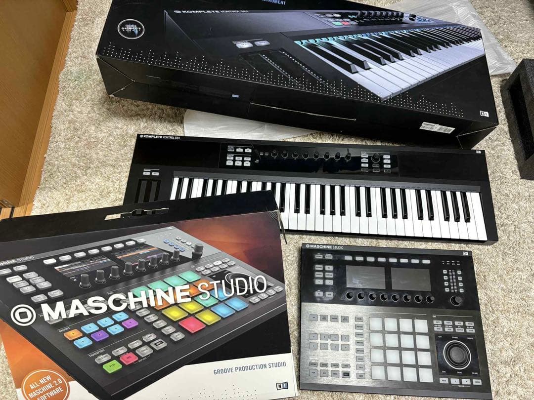 DTM・DAW Maschine Studio +KOMPLETE KONTROL S61