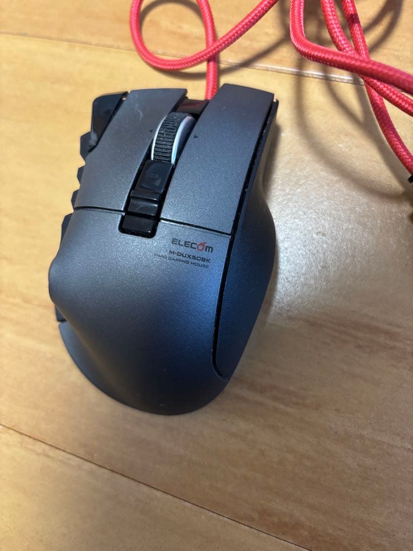 ELECOM M-DUX50BK エレコム　多ボタンマウス