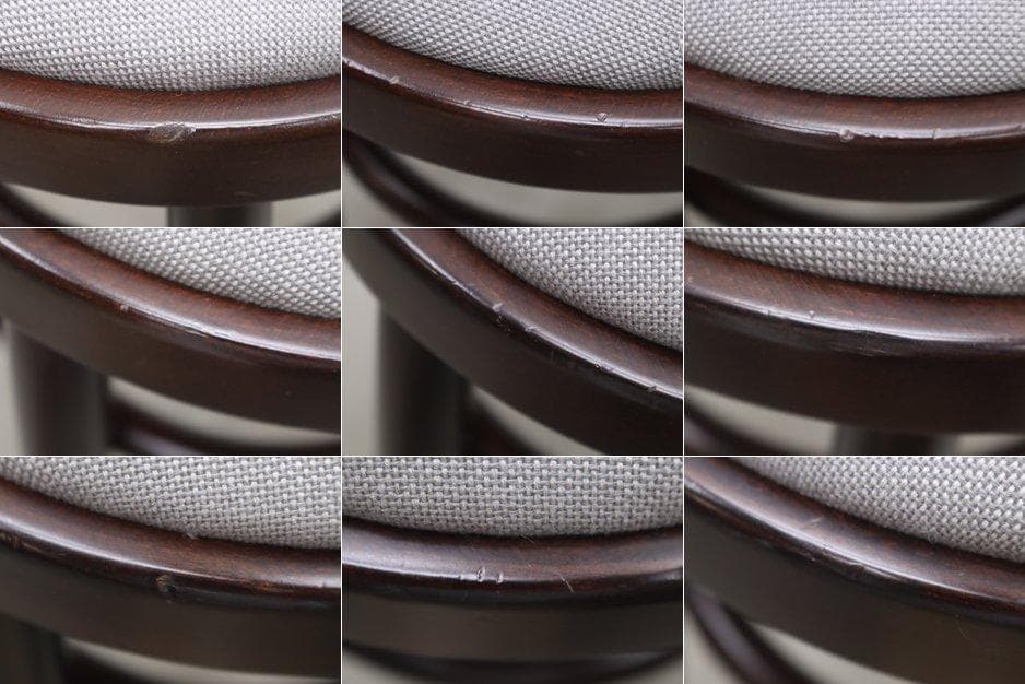 在庫2脚 秋田木工 張替え済み ベントウッド スツール 丸椅子 レトロ モダン