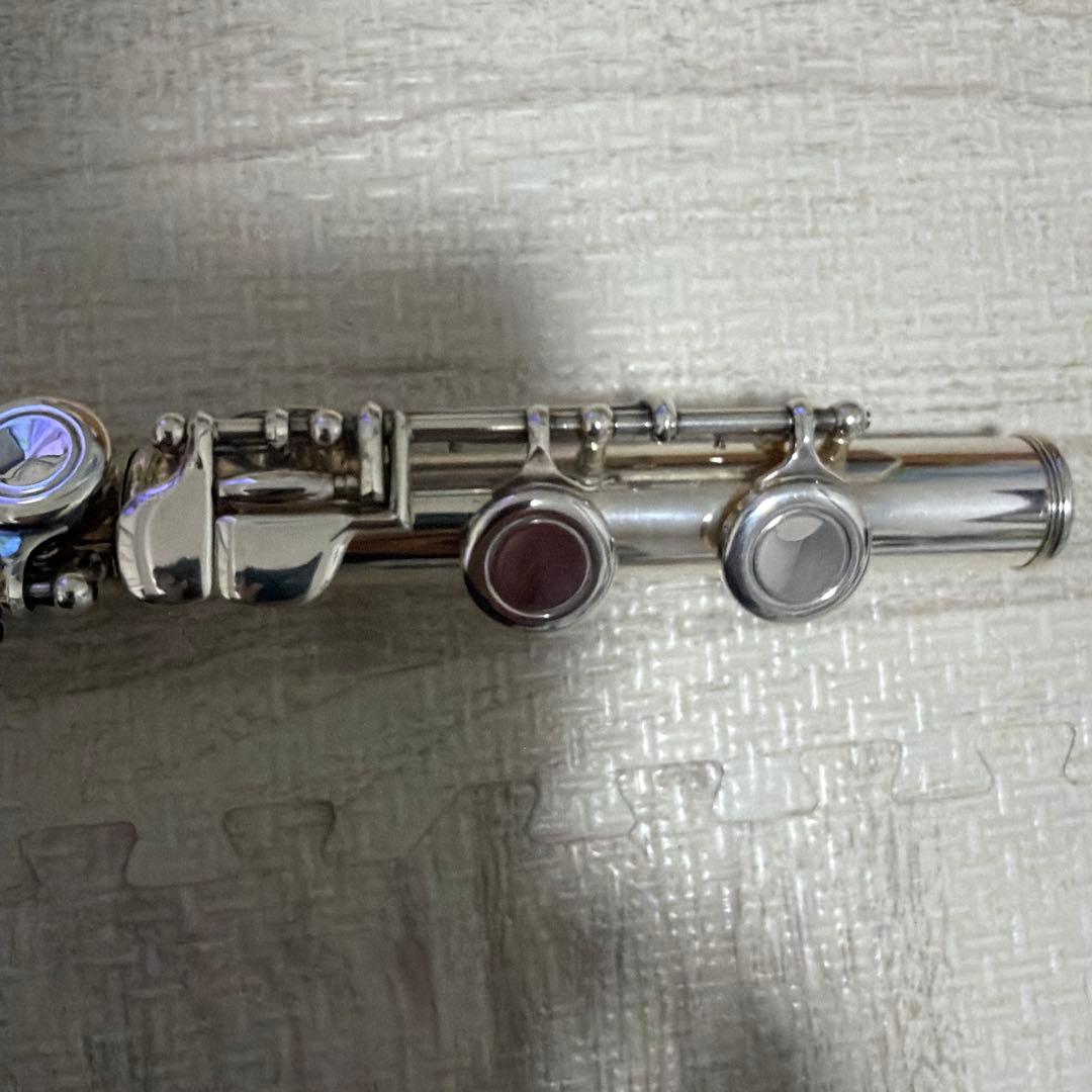 管体銀製　Eメカ付き　カワイ　フルート　KFL-311ES