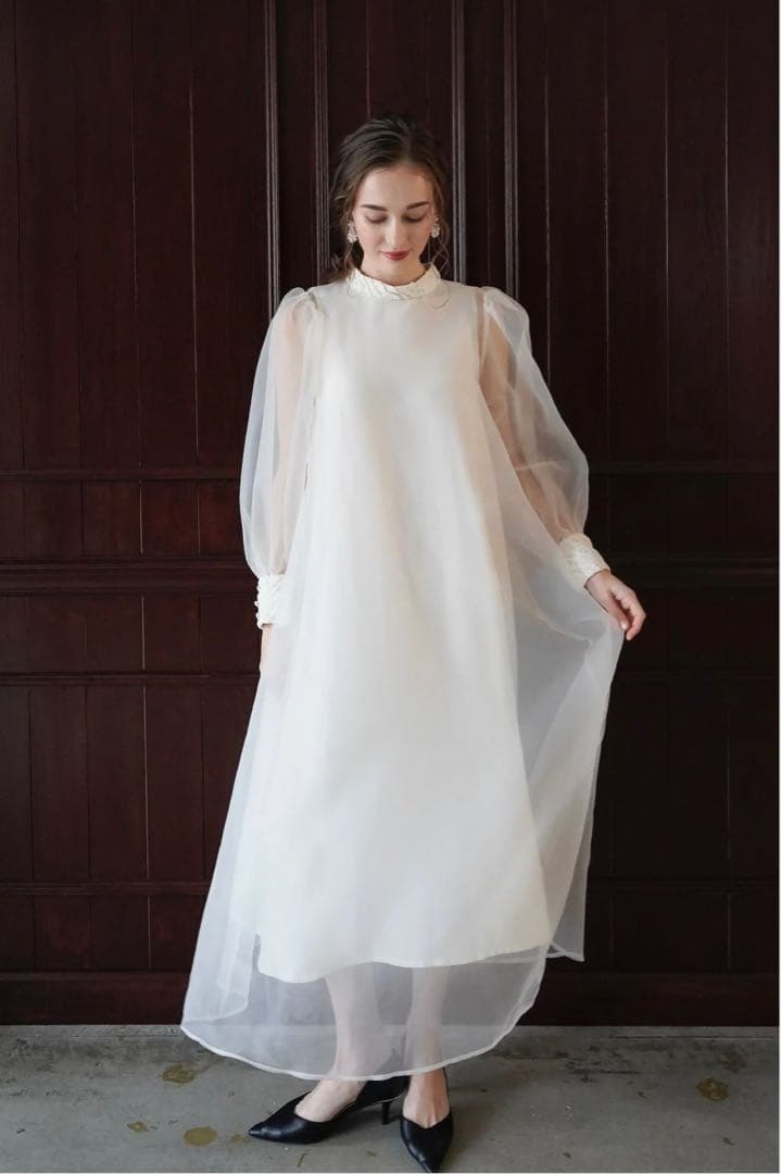 【acka】シアーオーバーワンピース