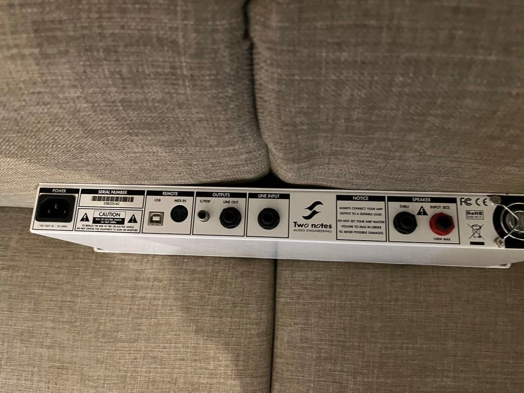 ギター Two notes Torpedo Live