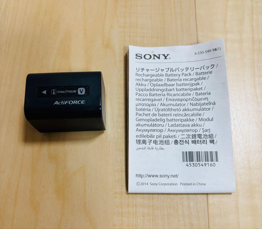 SONY HDR-CX680 ビデオカメラ　バッテリー2つ付き