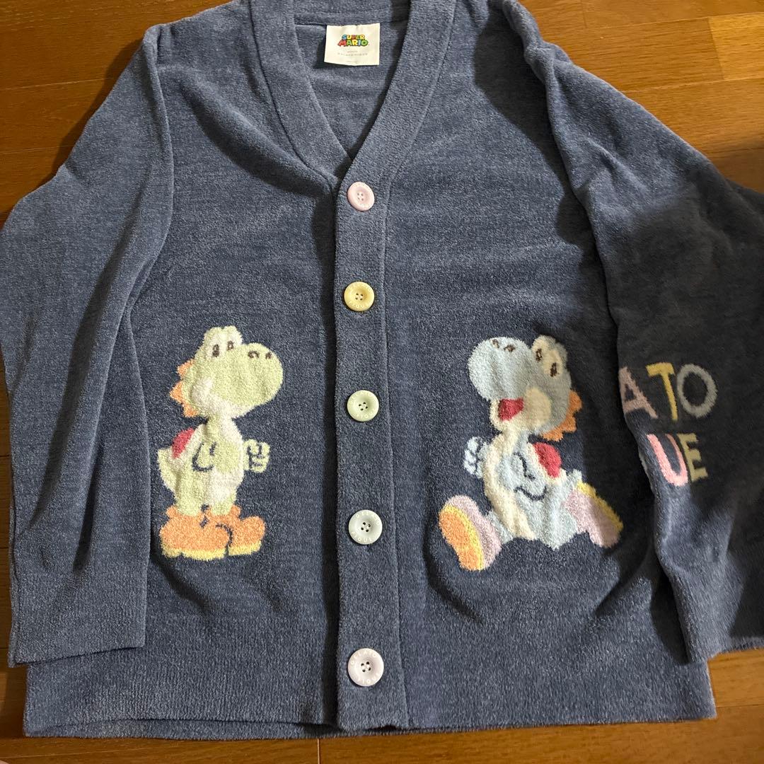 ジェラピケ　ヨッシー カーディガン