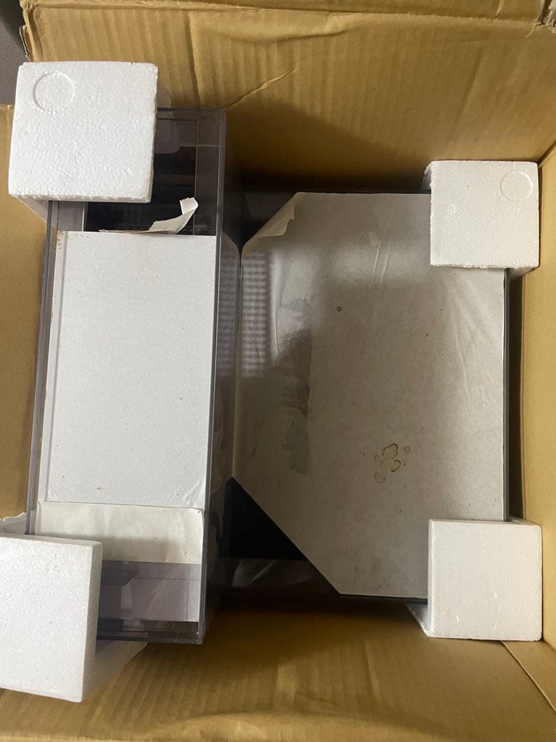 オーバーフロー濾過槽　二槽式