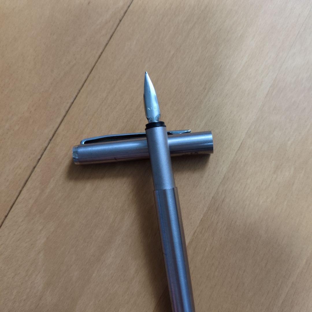 モンブランシルバー 万年筆 キャップ付き