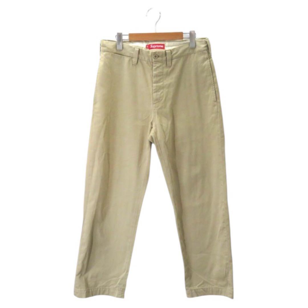 Supreme 24ss Chino Pant Tan 36チノパンツワーク